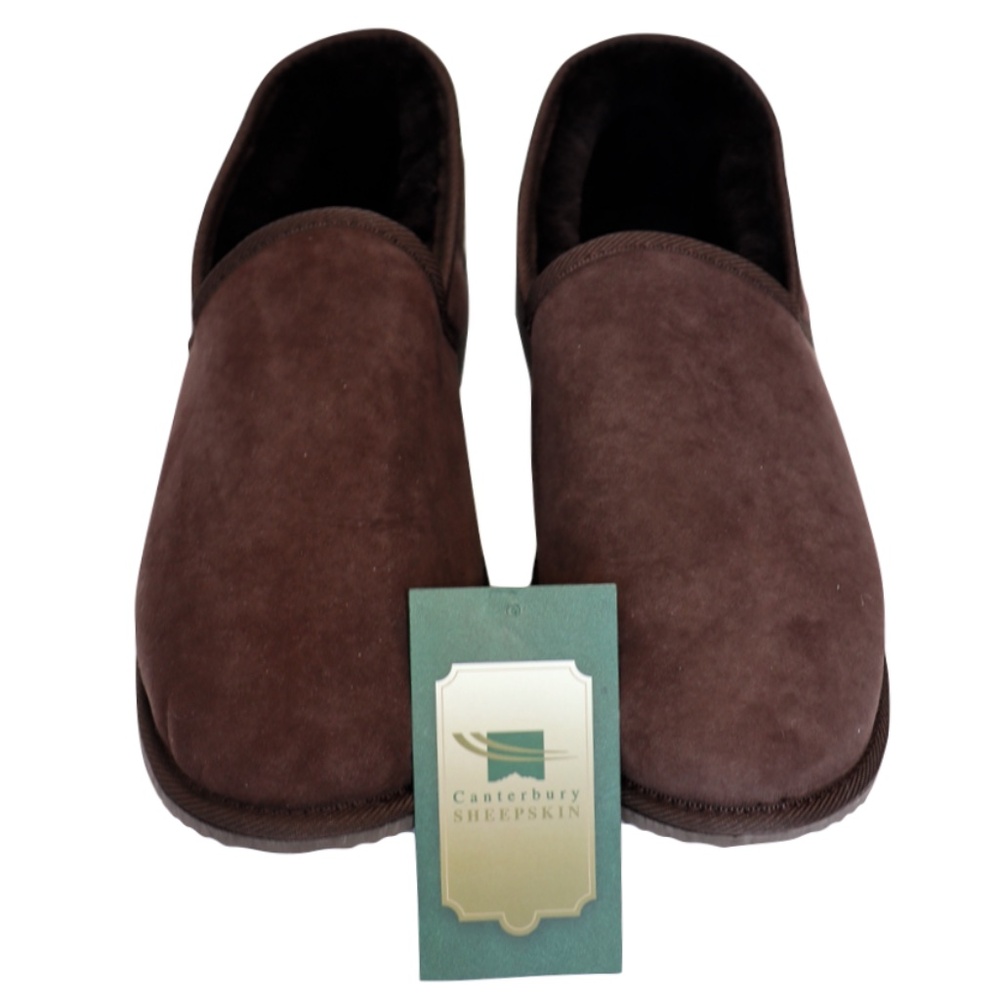 Canterbury Sheepskin Montague men's slipper with EVA sole